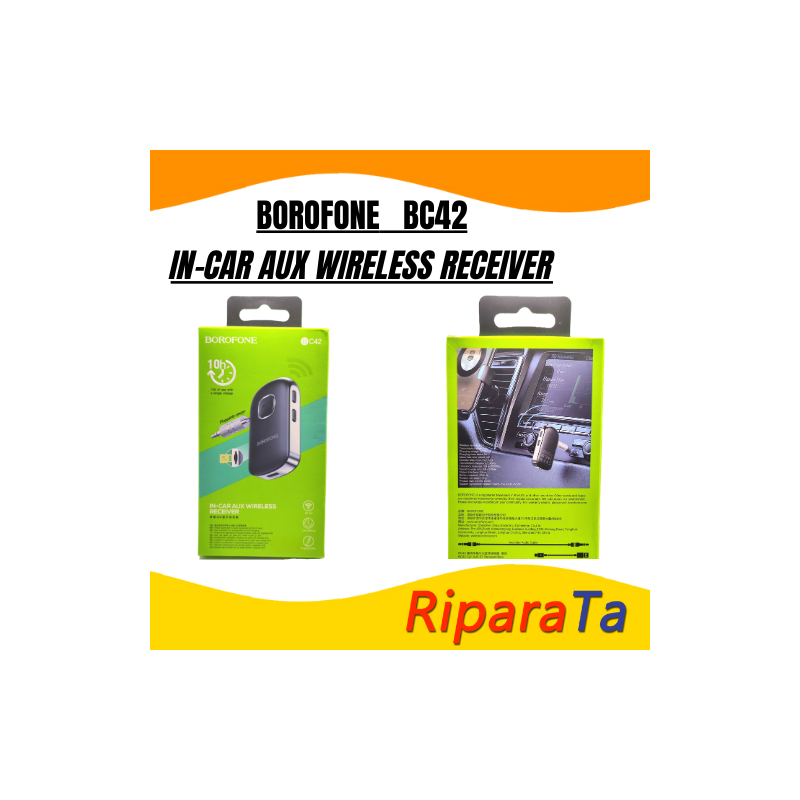 BOROFONE BC 42 IN-CAR AUX WIRELESS RECEIVER