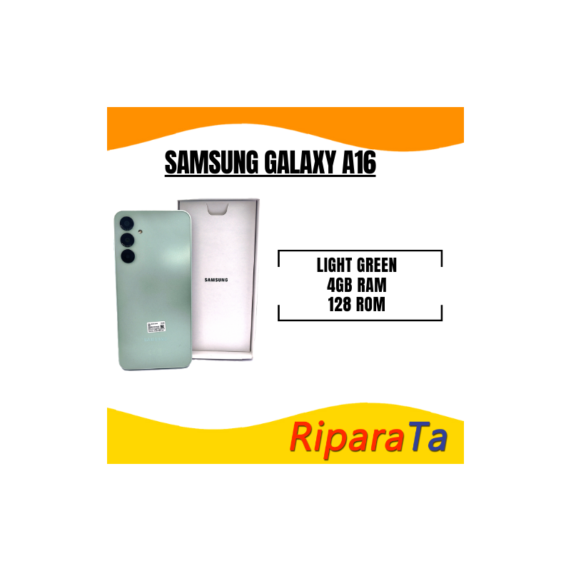 SAMSUNG GALAXY A16 - 4GB RAM 128 ROM - LIGHT GREEN
