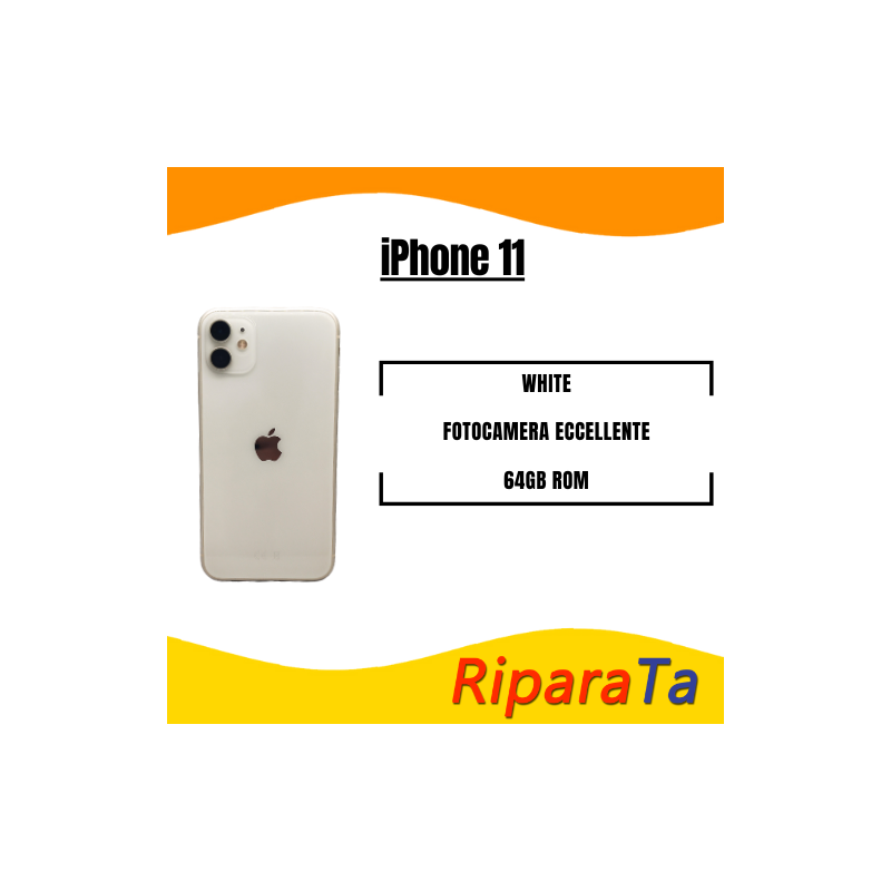 iPhone 11 - 64GB ROM - WHITE