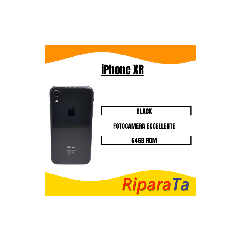 iPhone XR - 64GB ROM - BLACK